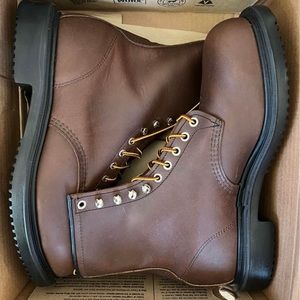 Red Wing Men’s 10.5 D HD Safety Toe Electrical Hazard 8” Boots SUPERSOLE 2233